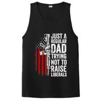 Mens Just A Regular Dad Trying Not To Raise Liberals PosiCharge Competitor Tank