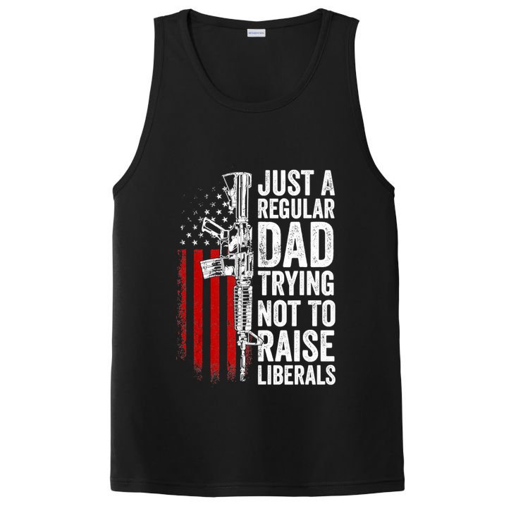 Mens Just A Regular Dad Trying Not To Raise Liberals PosiCharge Competitor Tank
