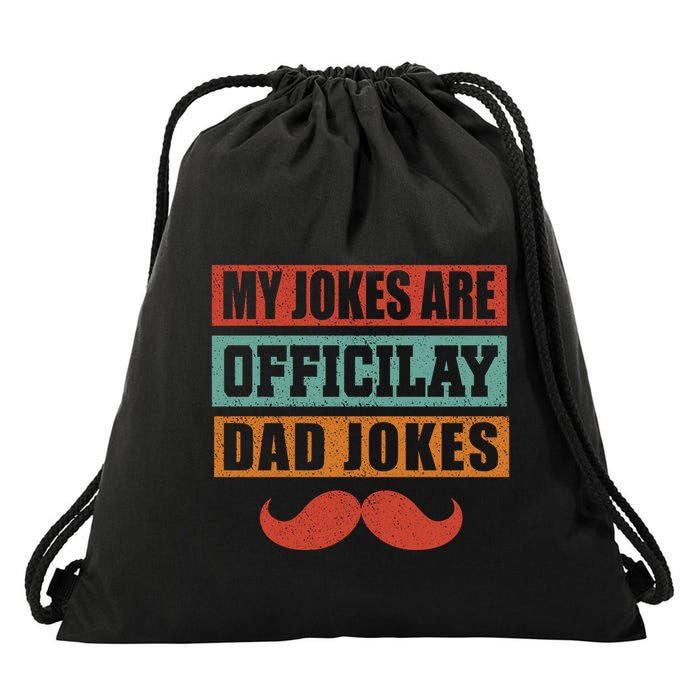 My Jokes Are Y Father T Drawstring Bag