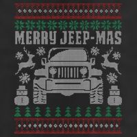merry jeepmas buffalo plaid christmas xmas 11oz C Handle Ceramic Mug