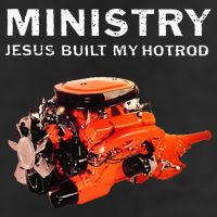 Ministry Jesus Built My Hotrod Cool Comfort Performance Bucket Hat