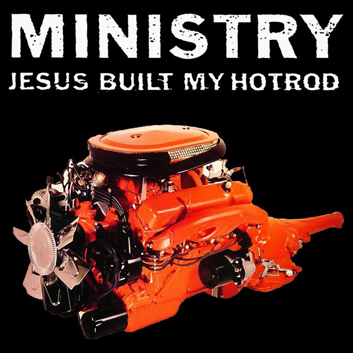 Ministry Jesus Built My Hotrod 16 in Basic Backpack
