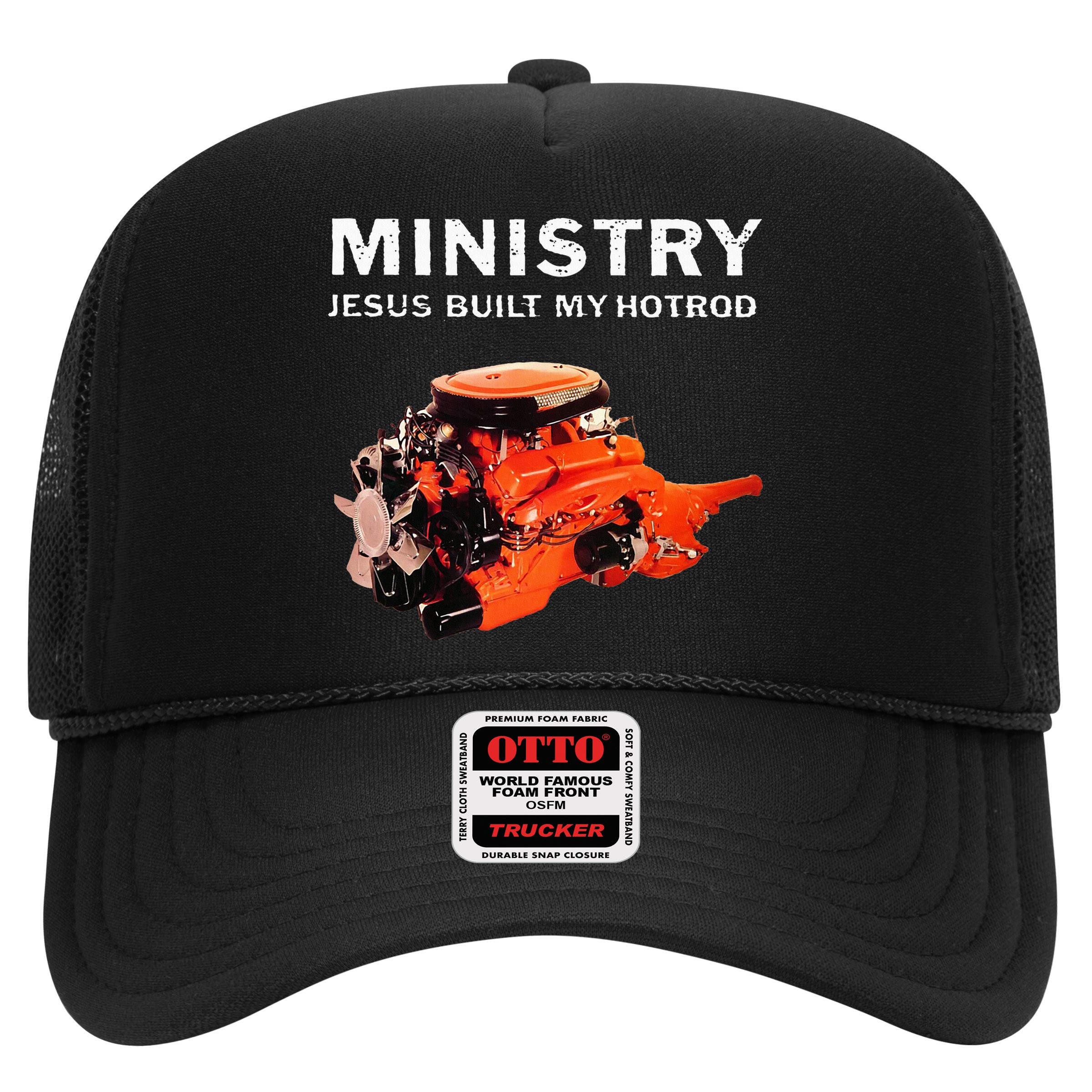 Ministry Jesus Built My Hotrod Hat