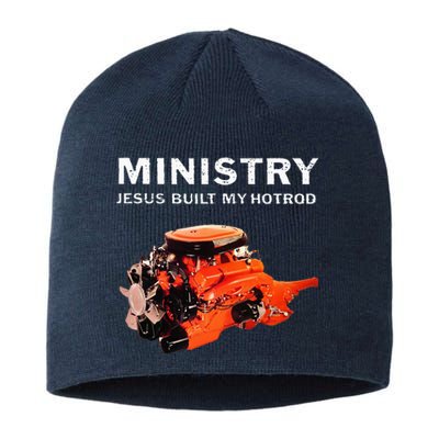 Ministry Jesus Built My Hotrod Sustainable Beanie