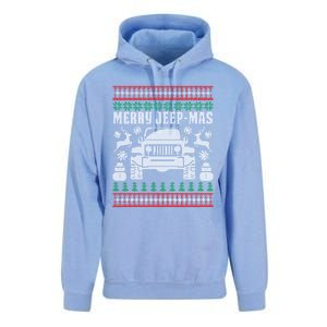 Merry Jeepmas Buffalo Plaid Christmas Xmas Funny Gift Gift Unisex Surf Hoodie