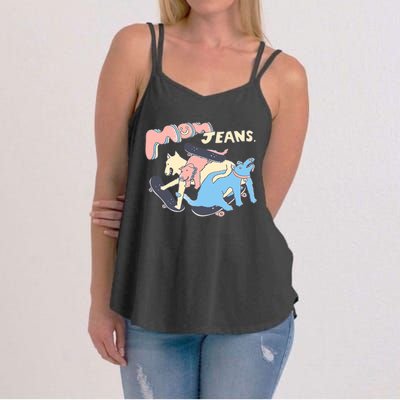 Mom Jeans Band Puppy Love Classic Premium Women's Strappy Tank