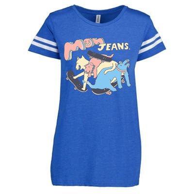 Mom Jeans Band Puppy Love Classic Premium Enza Ladies Jersey Football T-Shirt