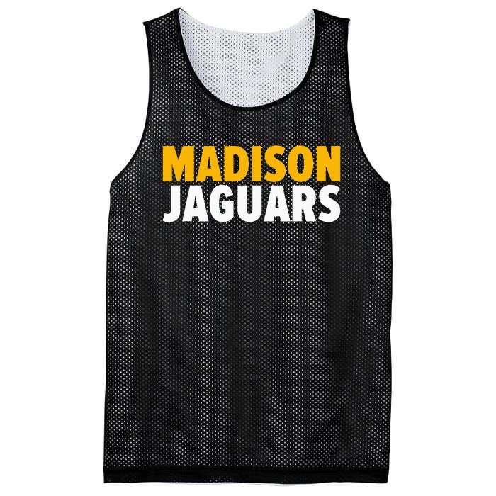 Madison Jaguars Bold Mesh Reversible Basketball Jersey Tank