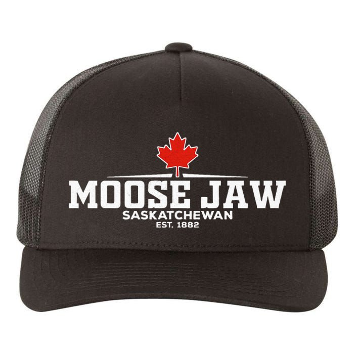 Moose Jaw Canada Yupoong Adult 5-Panel Trucker Hat