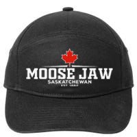 Moose Jaw Canada 7-Panel Snapback Hat