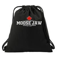 Moose Jaw Canada Drawstring Bag