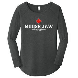 Moose Jaw Canada Women's Perfect Tri Tunic Long Sleeve Shirt