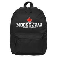 Moose Jaw Canada 16 in Basic Backpack