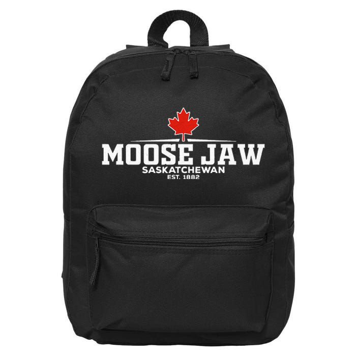 Moose Jaw Canada 16 in Basic Backpack