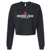 Moose Jaw Canada Cropped Pullover Crew