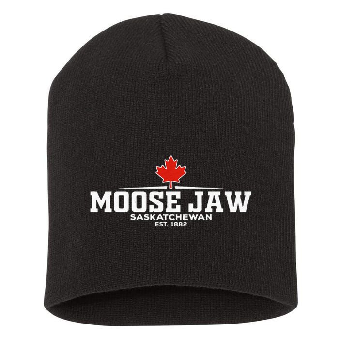 Moose Jaw Canada Short Acrylic Beanie