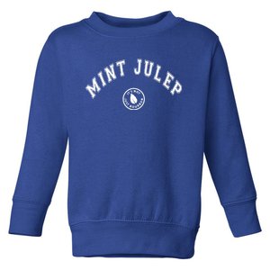 Mint Julep Cocktail Ing Kentucky Bourbon Whiskey Funny Gift Toddler Sweatshirt