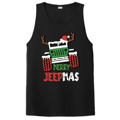 Merry Jeepmas Christmas Truck Christmas Xmas Cars Enthusiast Great Gift PosiCharge Competitor Tank