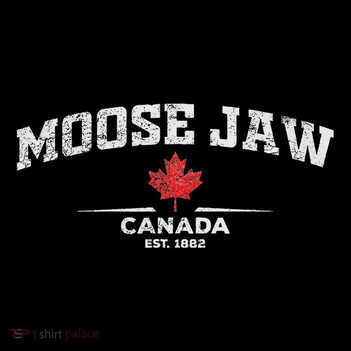 Moose Jaw Canada Drawstring Bag