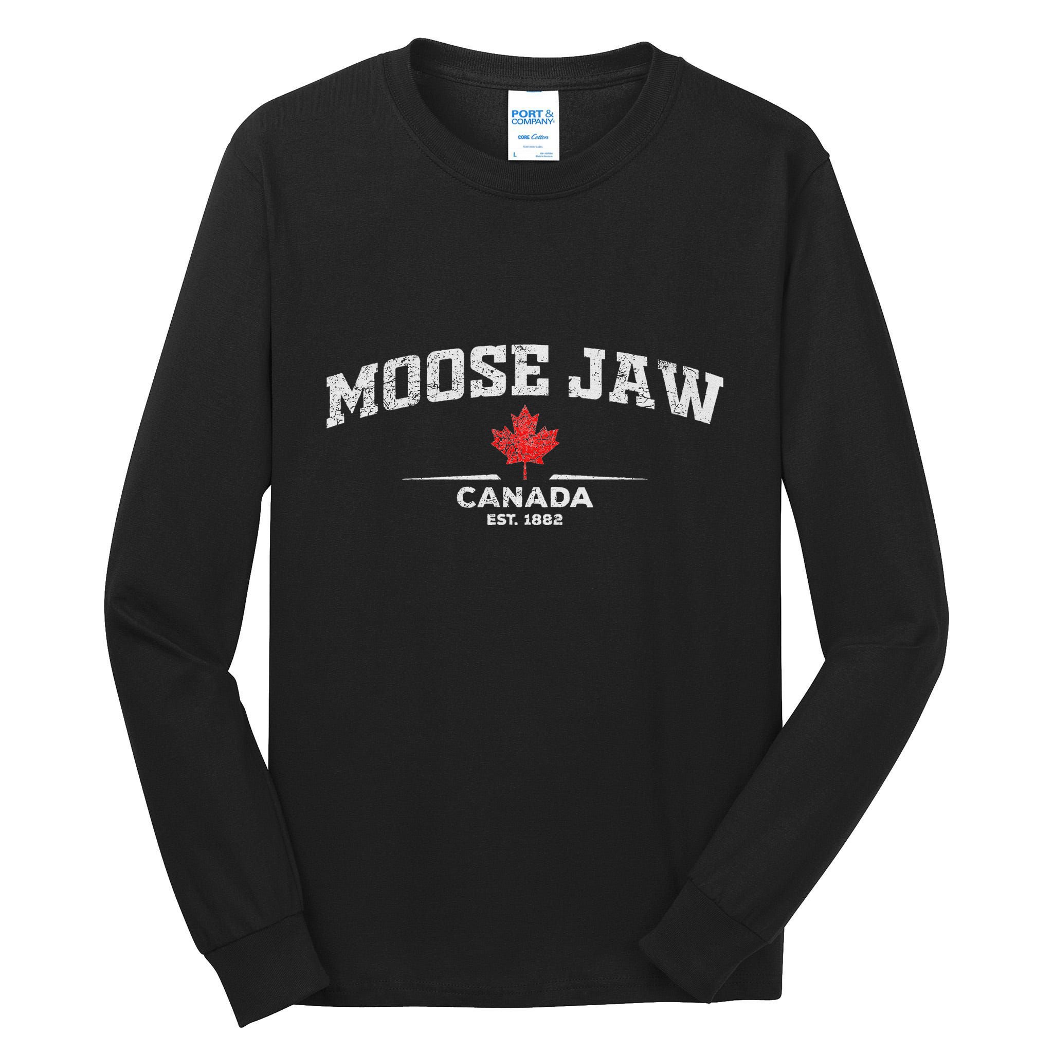 Moose Jaw Canada Tall Long Sleeve T-Shirt