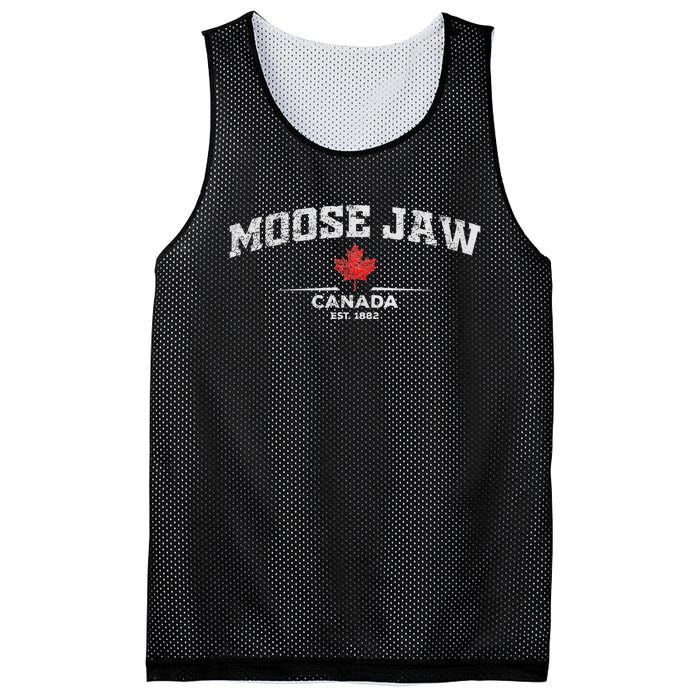 Moose Jaw Canada Mesh Reversible Basketball Jersey Tank