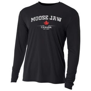 Moose Jaw Canada Cooling Performance Long Sleeve Crew