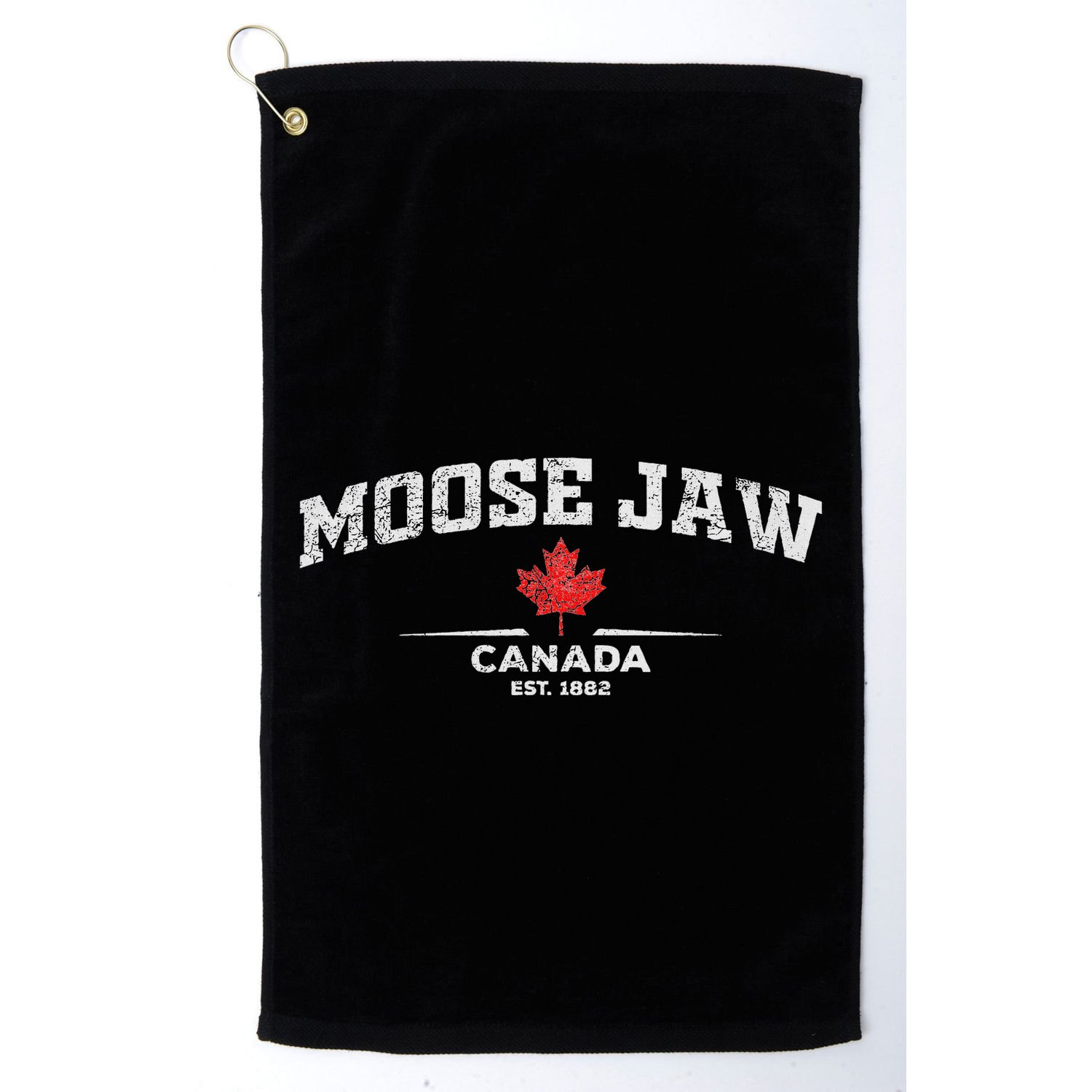 Moose Jaw Canada Golf Towel