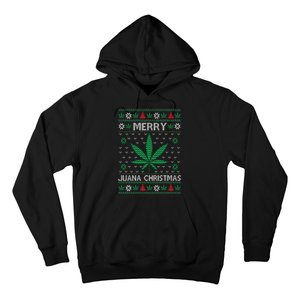 Merry Juana Christmas Ugly Christmas Sweater Hoodie