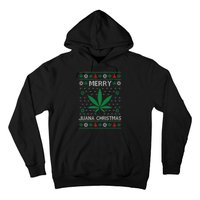 Merry Juana Christmas Ugly Christmas Sweater Hoodie