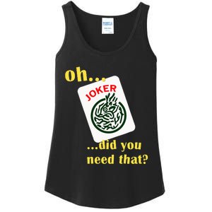 Mahjong Joker Designs Ladies Essential Tank