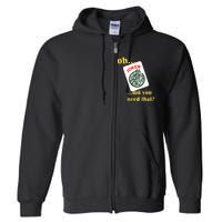 Mahjong Joker Designs Full Zip Hoodie