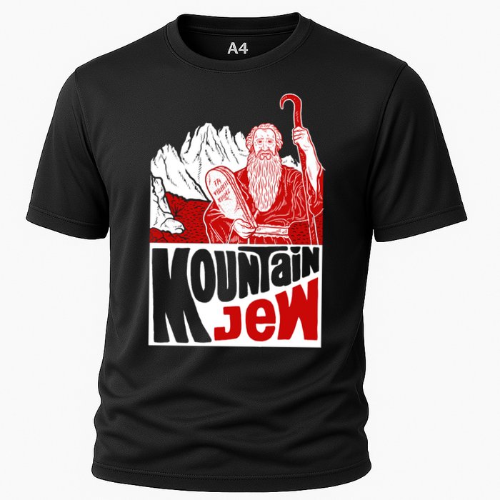 Mountain Jew Funny Cooling Performance Crew T-Shirt