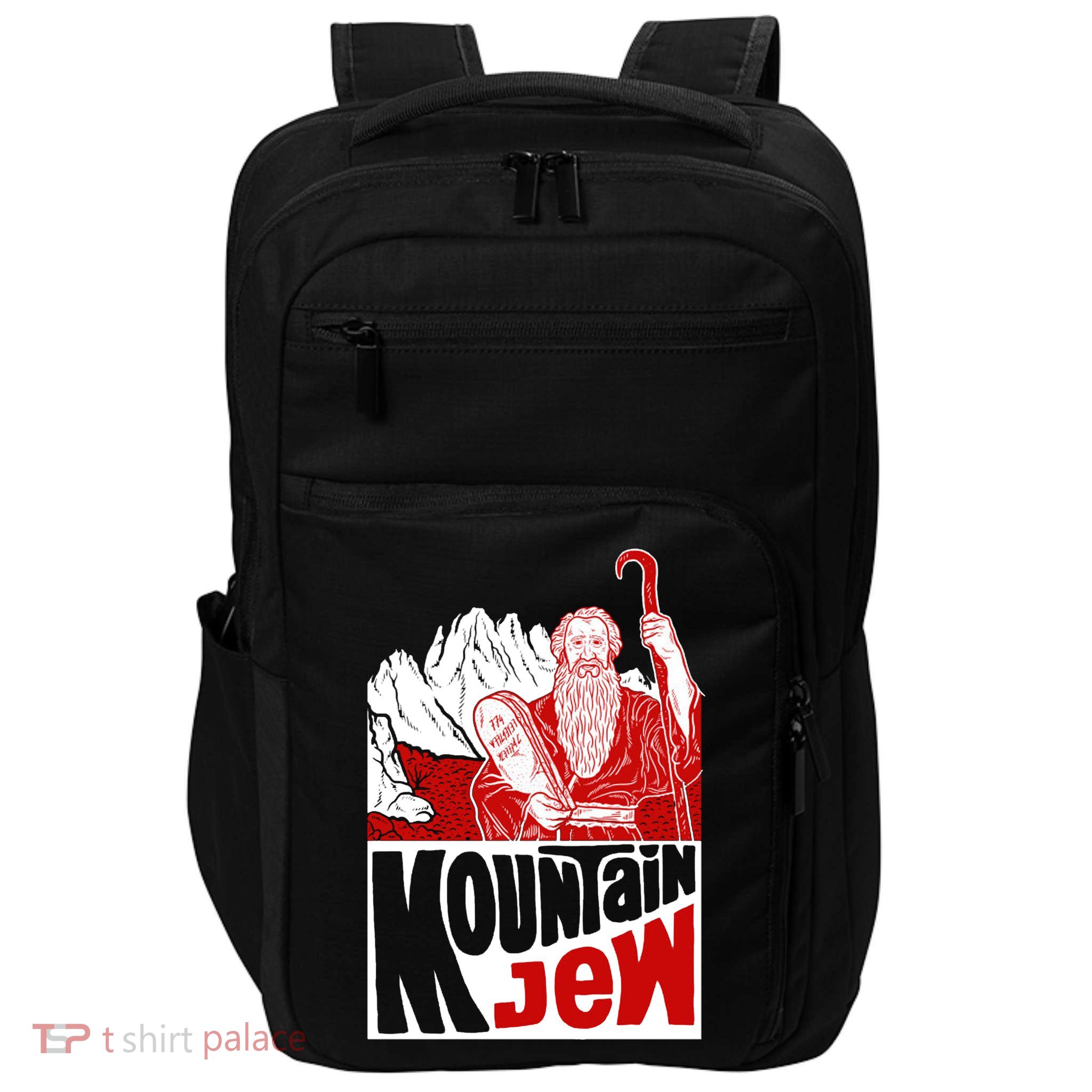 Mountain Jew Funny Impact Tech Backpack