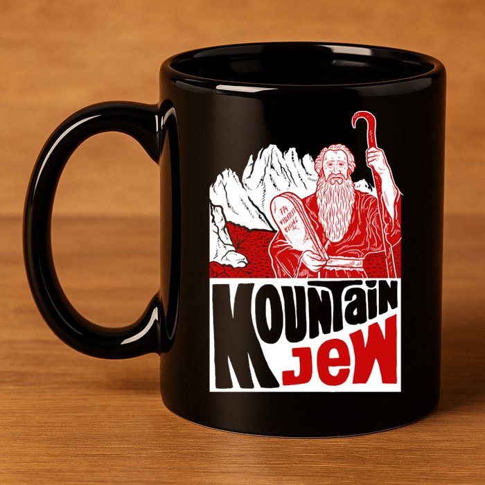 Mountain Jew Funny 11oz C Handle Ceramic Mug
