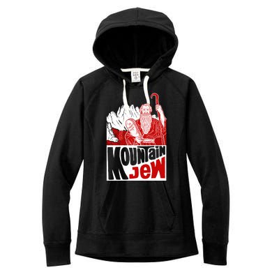 Mountain Jew Funny Women's Fleece Hoodie