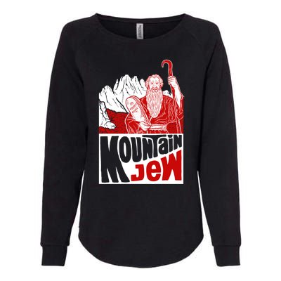 Mountain Jew Funny Womens California Wash Sweatshirt