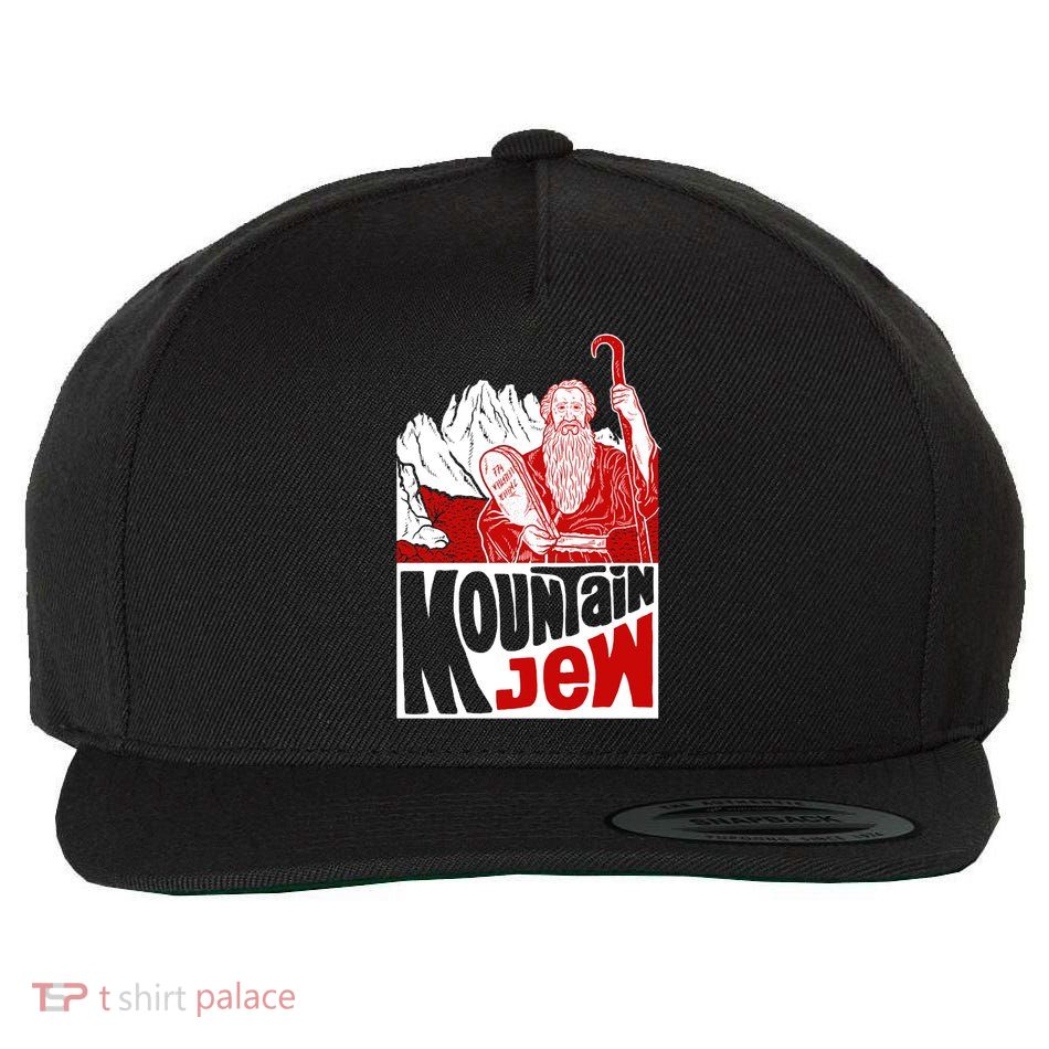 Mountain Jew Funny Wool Snapback Cap