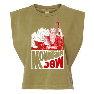 Mountain Jew Funny Garment-Dyed Women's Muscle Tee