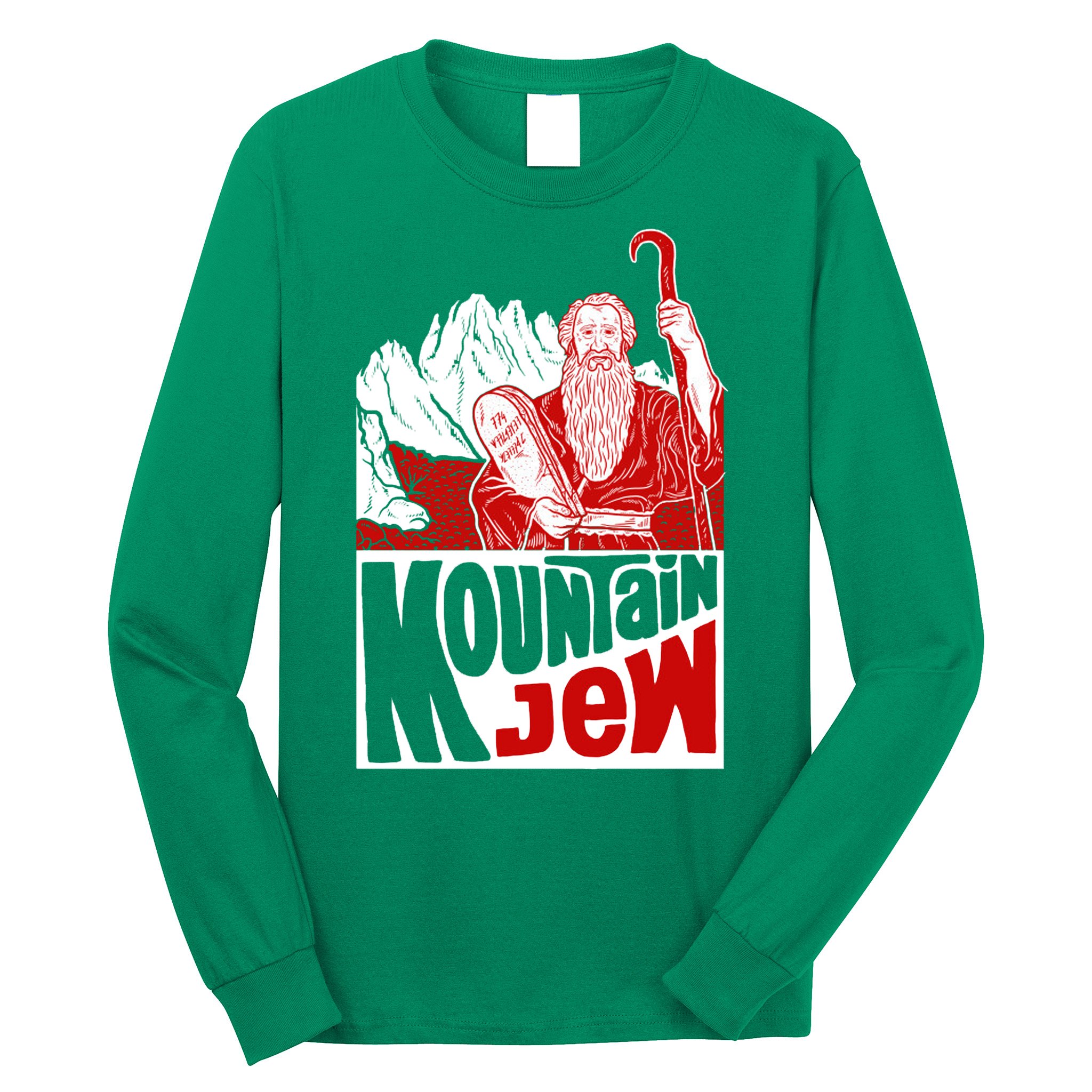 Mountain Jew Funny Long Sleeve Shirt