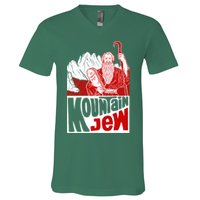Mountain Jew Funny V-Neck T-Shirt
