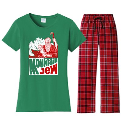 Mountain Jew Funny Women's Flannel Pajama Set