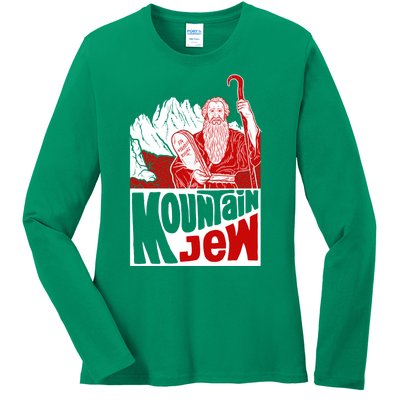 Mountain Jew Funny Ladies Long Sleeve Shirt