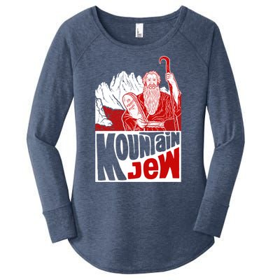 Mountain Jew Funny Women's Perfect Tri Tunic Long Sleeve Shirt