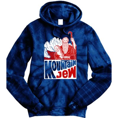 Mountain Jew Funny Tie Dye Hoodie