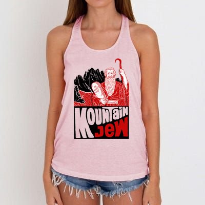 Mountain Jew Funny Women's Knotted Racerback Tank