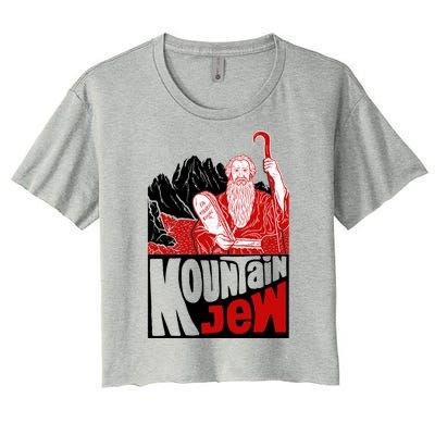 Mountain Jew Funny Women's Crop Top Tee