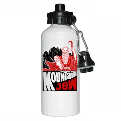 Mountain Jew Funny Aluminum Water Bottle