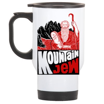 Mountain Jew Funny Stainless Steel Travel Mug