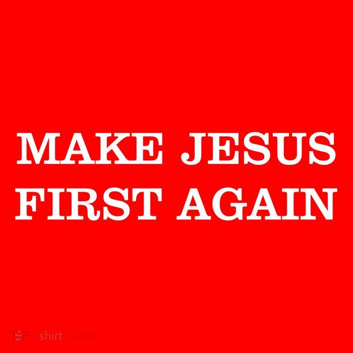 Make Jesus First Again Christian Catholic Faith Flatbill Hat