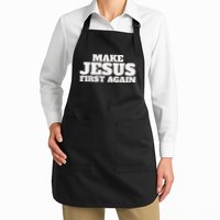 Make Jesus First Again Apron
